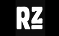 Logo mit weißen Buchstaben R Z auf schwarzem Hintergrund
