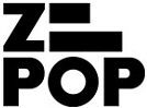 Logo des ZPOP mit schwarzer Schrift